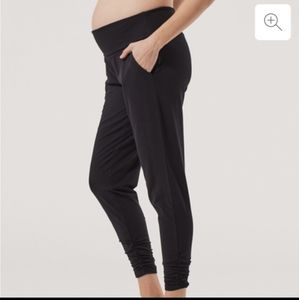 Pact Organic Cotton Maternity Joggers Size Small